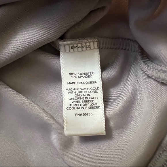 Express One Eleven Cami Tank Top Layered Crushed Velvet Grey XSmall - Picture 5 of 5